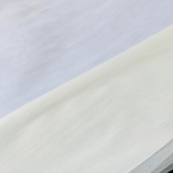 Drop Veil Soft Ivory Cathedral Wedding Veil With Blusher - Picture 7 of 7